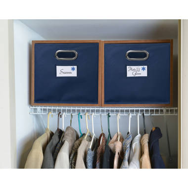 Fabric best sale holders storage